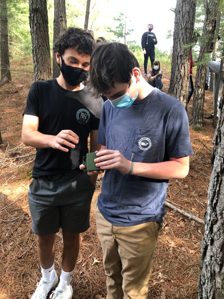 Picture of students outdoors