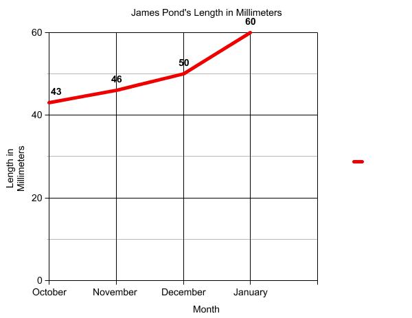 Graph of terrapin length.